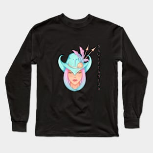 Zodiac Sagittarius : Born in December Long Sleeve T-Shirt